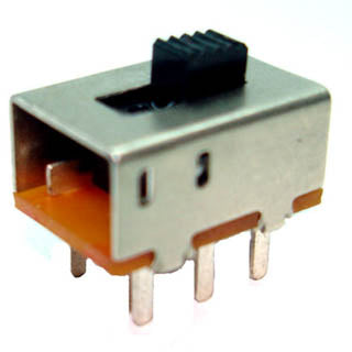 SLIDE SWITCH 2P2T ON-ON PCST 5.0LS 16.08X11.0MM METAL BODY