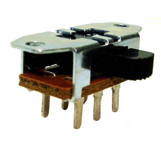 SLIDE SWITCH 2P2T ON-ON PCRA 3.5 3.5LS{{