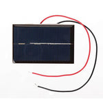 SOLAR PANEL 2V 200MA 2.8X1.8IN W/WIRE