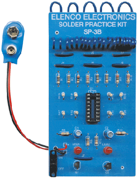 SOLDER PRACTICE KIT ASSEMBLY AND INSTRUCTIOM MANUAL