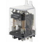 RELAY DC 24V 2P2T 10A 8P QT SKT 10A/120VAC{{