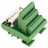 TERM BLOCK 25P DIN RAIL W/DB25F {{
