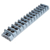 TERM BLOCK 26P FLUSH 2ROW GRY