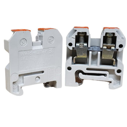 TERM BLOCK 1P DIN RAIL ORG {{