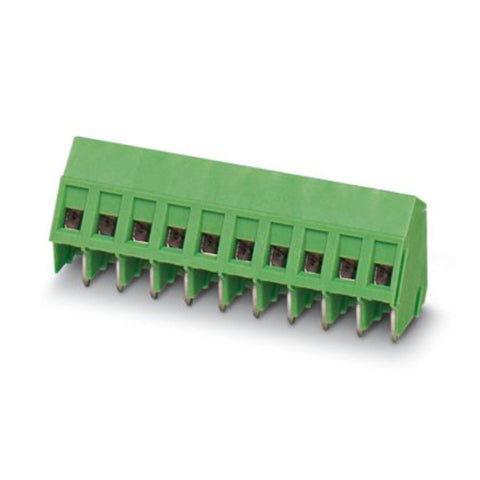 TERM BLOCK 11P PCST 5MM SCREW GRN