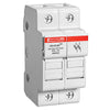FUSE HOLDER 30A 600VDC/600VAC DIN RAIL CLASS CC 2 POLE
