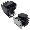 CONTACTOR 240VAC 40A 4PST-NO-DM 9X9X9 CM FLANGE MOUNT{{