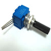POT LIN 25K 1/4IN SQR 16X17.5MM  PCRA SOLID KNURL PLASTIC SHAFT