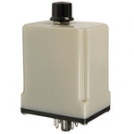 TIMER AC 120V ON-DELAY 0.1-10SEC 2P2T 8P ROUND 10A/277VAC/30VDC{{