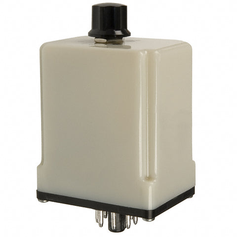 TIMER AC 120V ON-DELAY 0.1-10SEC 2P2T 8P ROUND 10A/277VAC/30VDC{{