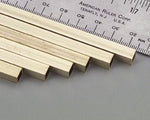 SQUARE BRASS TUBE 1/8X1/8IN LENGTH:12IN