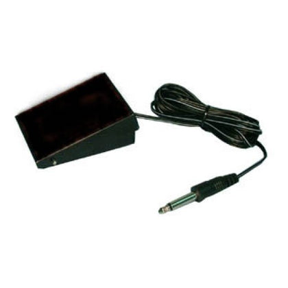 FOOT SWITCH LAT 1P1T 5A/125VAC 10FT WIRE 6.3MM MONO PLUG
