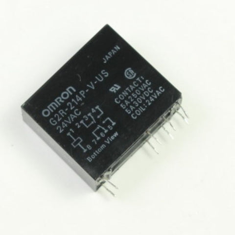 RELAY DC 24V 2P2T 5A 8P PC 5A/250VAC