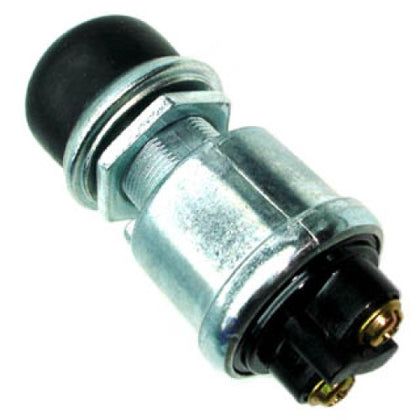 PUSH SWITCH MOM NO 25A/12VDC WITH RUBBER CAP