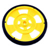 WHEEL RUBBER 69MM DIA 7.6MM WIDE FOR SERVO MOTOR YELLOW