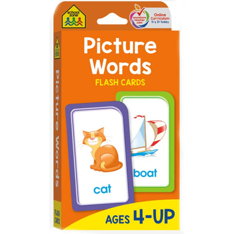 PICTURE WORDS FLASH CARDS