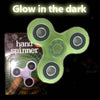 SPINNER HAND GLOW IN THE DARK ASSORTED COLORS