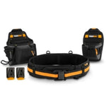 HANDYMAN TOOL BELT SET 3PC WITH CLIP ON & CLIP OFF BELT 32-48 IN