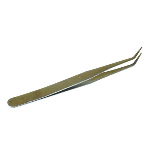 TWEEZER METAL 4.5IN CURVED