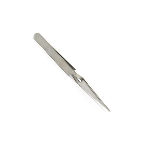 TWEEZER METAL 4.5IN CROSSOVER STRAIGHT POINTED TIP