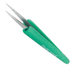 TWEEZER METAL 5.5IN STRAIGHT CUSHIONED HANDLE