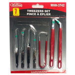 TWEEZERS 7PC SET