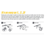 CABLE TIE TOOL PLASTIC BUNDLE BOSS 39IN CABLE TIE KIT