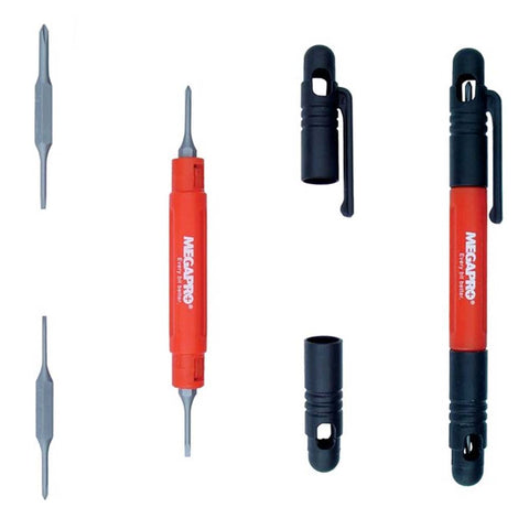 SCREWDRIVER SLOT/PHILIPS POCKET PHILIPS 00-0 SLOT 1.5-2 4 IN 1