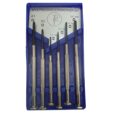 SCREWDRIVER PRECISION 6PCS SET