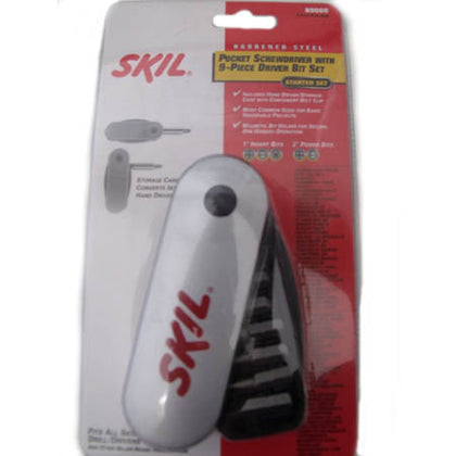 SCREWDRIVER MULTIBIT 9PC DRIVER BIT SET