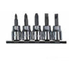 SCREWDRIVER MULTIBIT WITH SOCKET 3/8IN DRIVE 5BITS/SET