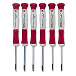 SCREWDRIVER TORX 6PCS/SET ESD SAFE T5 T6 T7 T8 T10 T15 6IN