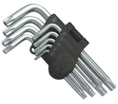 TORX KEYS T10 T15 T20 T25 T27 T30 T40 T45 T50 9PC/SET