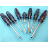 SCREWDRIVER SET 7PCS SLOT 3PCS PHILIPS/ROBERTSON 2PCS