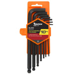 HEX KEY SET METRIC 10PCS/PKG ASSORTED SIZES