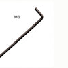 HEX KEY L-SHAPE 3MM FOR HEX SET SCREW 1.5MM OVERALL LENGTH 5MM