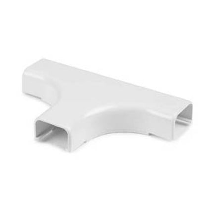 RACEWAY T CONNECTOR 1.25IN FLAT WHITE FOR KFJ-4469