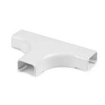 RACEWAY T CONNECTOR 1.25IN FLAT WHITE FOR KFJ-4469