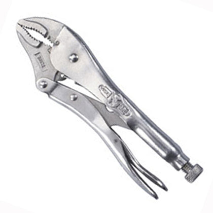 PLIERS CURVED JAW LOCKING