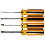 NUT DRIVER SET 4PCS 3/16 1/4IN 5/16 3/18INCH