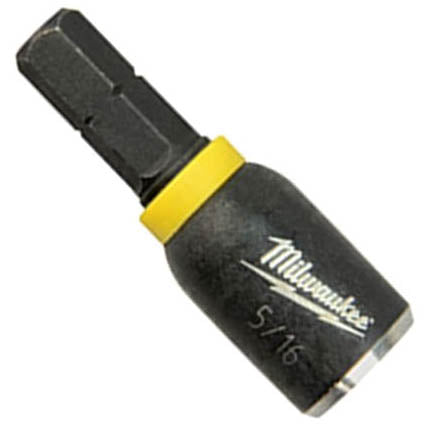 NUT DRIVER SOCKET 5/16X1-3/8IN 1/4IN DRIVE MAGNETIC