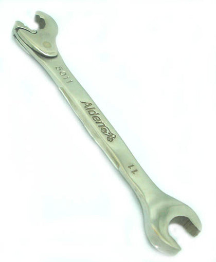 WRENCH DOUBLE OPEN END 15MM ADJUSTABLE 6INCH