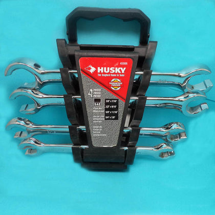 WRENCH DOUBLE OPEN END SAE 4PCS/SET ASSORTED SIZES