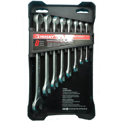 WRENCH COMBINATION SAE 8PC/SET ASSORTED SIZES
