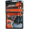 WRENCH COMBINATION METRIC 11PC/SET 7MM-17MM SIZES{{