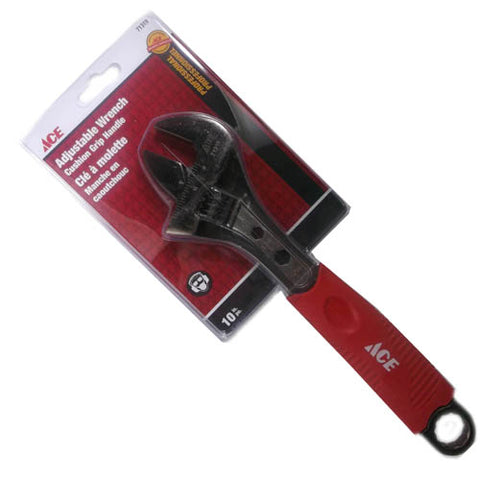 WRENCH ADJUSTABLE 10IN MAX 1.25IN WIDE JAW CUSHION GRIP