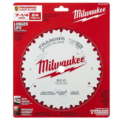 SAW BLADE 7-1/4IN 24T FRAMING WOOD CUTTING CIRCULAR BLADE