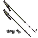 TREKKING POLES ALL-SEASON 26-53IN GRN