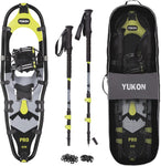 SNOWSHOES KIT ADULT 9X30IN BLK WEIGHT CAPACITY 201-250LBS