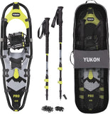 SNOWSHOES KIT ADULT 9X30IN BLK WEIGHT CAPACITY 201-250LBS